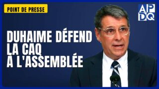 🏛️ Duhaime défend la CAQ : même sans siège, elle mérite un bureau à l’Assemblée 🏛️ Duhaime défend la CAQ : même sans siège, elle mérite un bureau à l’Assemblée