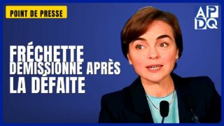 😢 Fréchette démissionne : «Servir le Québec a été l&rsquo;honneur de ma vie»