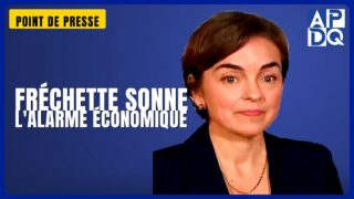 🚨 Fréchette sonne l&rsquo;alarme : le PQ ferait fuir les investisseurs dès lundi soir!