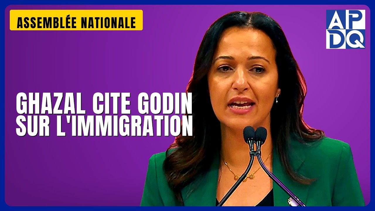 đïž Ghazal cite GĂ©rald Godin Ă son assermentation : immigrants, pays et solidaritĂ© đïž Ghazal cite GĂ©rald Godin Ă son assermentation : immigrants, pays et solidaritĂ©