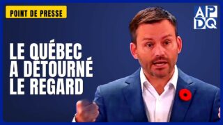 🏠 Itinérance : PSPP dit que le Québec a «détourné le regard» depuis la pandémie 🏠 Itinérance : PSPP dit que le Québec a «détourné le regard» depuis la pandémie