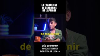 La France est le gendarme de l&rsquo;Afrique (pour les USA) – Saïd Bouamama et Michel Collon