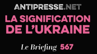 LA SIGNIFICATION DE L’UKRAINE 9.10.2026 — Le briefing avec Slobodan Despot