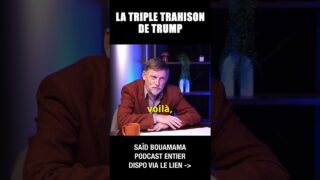 La triple trahison de Trump – Saïd Bouamama et Michel Collon
