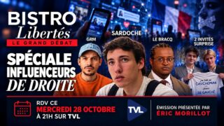 Le chaos décrypté par les nouveaux jeunes influenceurs de droite à Bistro Libertés