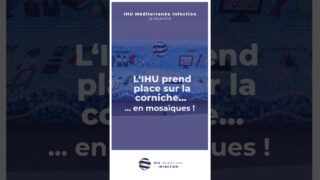 L&rsquo;IHU prend place sur la Corniche avec un banc en mosaïques