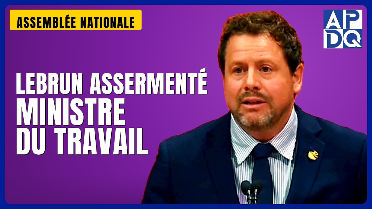 đ€ Mathieu Lebrun assermentĂ© ministre du Travail : dialogue et 3 semaines de vacances au menu đ€ Mathieu Lebrun assermentĂ© ministre du Travail : dialogue et 3 semaines de vacances au menu
