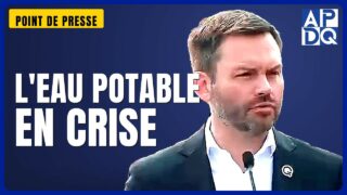 💧 PSPP promet 85 M$ pour l&rsquo;eau potable dans Arthabaska-L&rsquo;Érable!