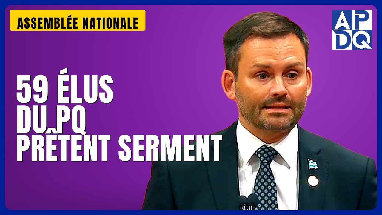 🏛️ PSPP remercie les familles des 59 élus du PQ assermentés à l&rsquo;Assemblée nationale