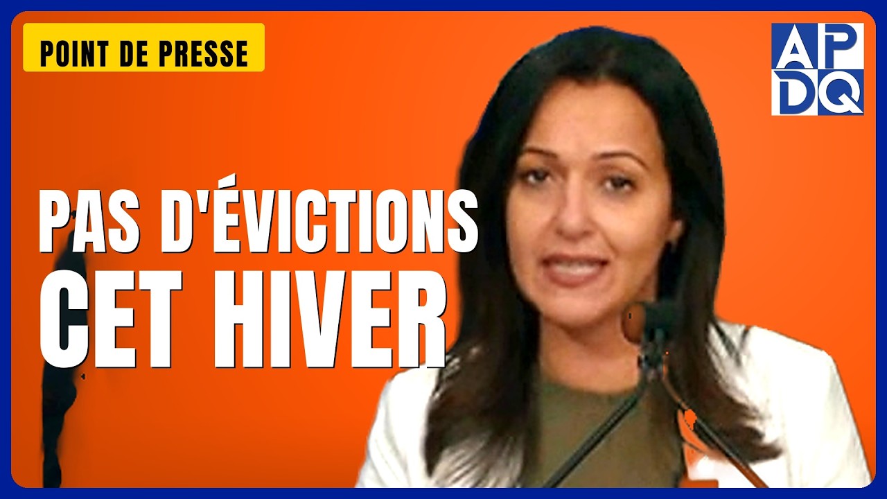 🏠 QS exige un moratoire sur les évictions : pas question de jeter des gens à la rue cet hiver!