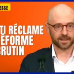 ⚖️ Réforme du mode de scrutin : Zanetti demande une rencontre dès la semaine prochaine