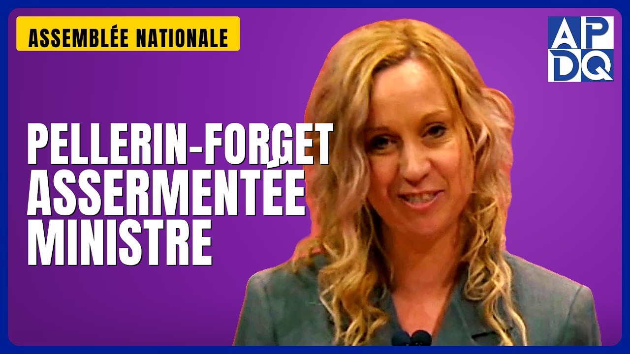 🧠 Santé mentale, DPJ, réforme électorale : le mandat de la nouvelle ministre Pellerin-Forget