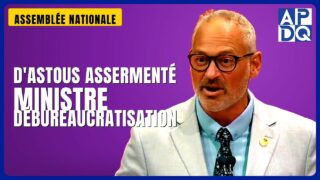 🏛️ Sébastien D’Astous assermenté ministre de la débureaucratisation au PQ 🏛️ Sébastien D’Astous assermenté ministre de la débureaucratisation au PQ