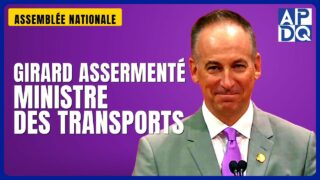 🚇 Transports et affaires municipales : Nicolas Girard prête serment comme ministre 🚇 Transports et affaires municipales : Nicolas Girard prête serment comme ministre