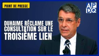 🚧 Troisième lien : Duhaime craint la perte de 50 M$ de données avant même l’assermentation 🚧 Troisième lien : Duhaime craint la perte de 50 M$ de données avant même l’assermentation