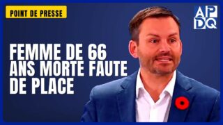 🏠 Une femme de 66 ans meurt dans la rue faute de place : le PQ annonce 28 M$ pour l&rsquo;itinérance