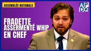 🏛️ William Fradette assermenté whip en chef du gouvernement PQ 🏛️ William Fradette assermenté whip en chef du gouvernement PQ