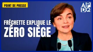 đłïž ZĂ©ro Ă©lu : FrĂ©chette explique l’effondrement de la CAQ et ses espoirs de survie đłïž ZĂ©ro Ă©lu : FrĂ©chette explique l’effondrement de la CAQ et ses espoirs de survie